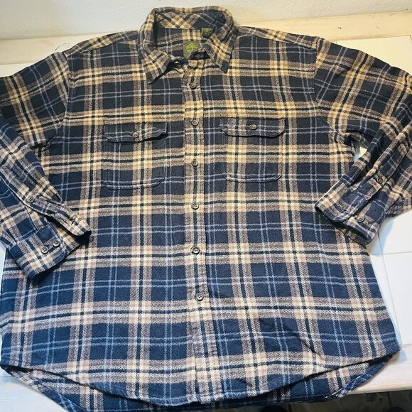 Timberland Other - Timberland Men’s XL Plaid Flannel Shirt Long Sleeve Button Front Outdoor Workwea
